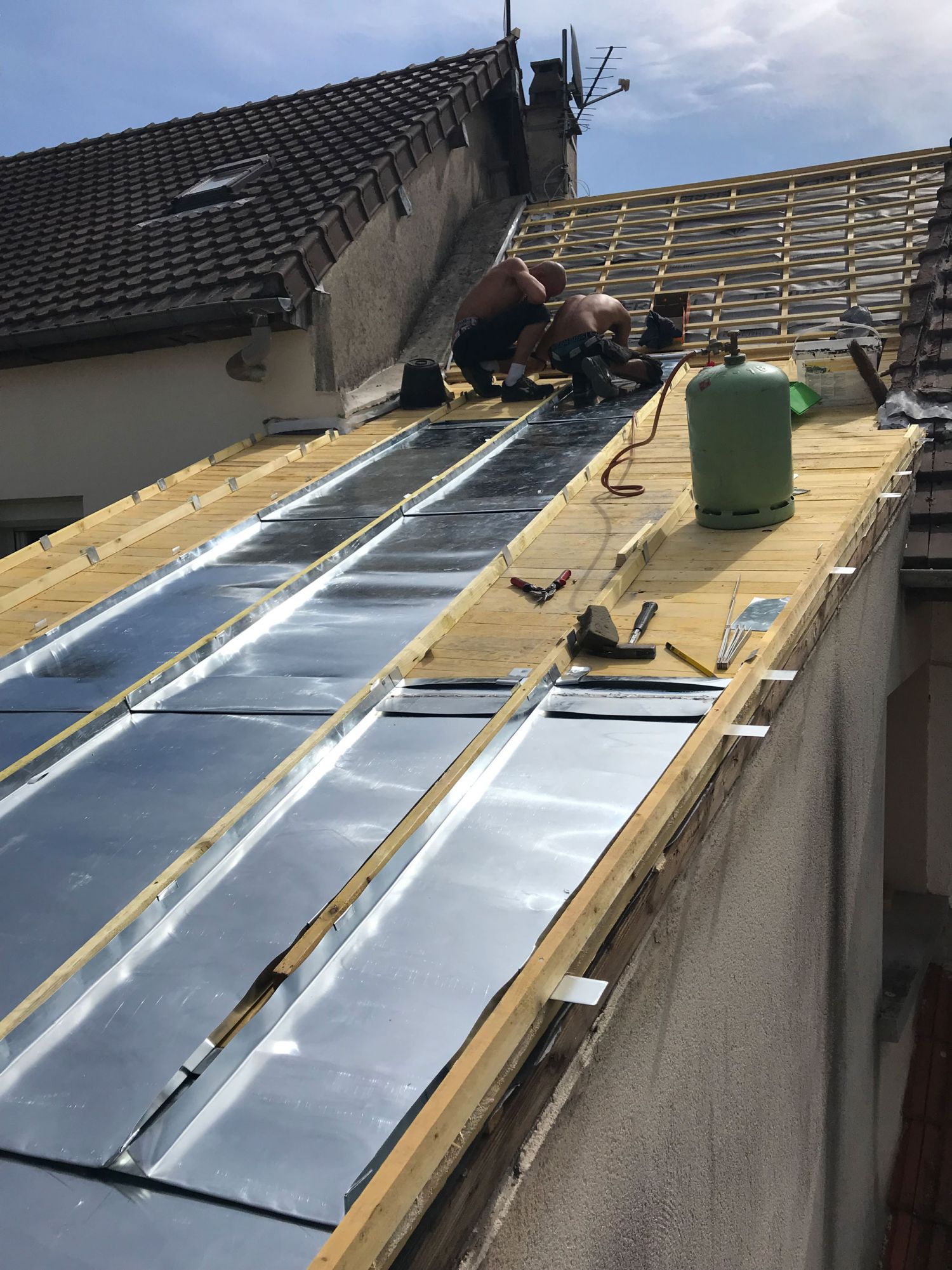 entreprise de toiture en ardoise gagny